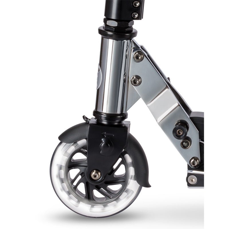 Step Micro Sprite LED Scooter Silverchrome - 5 jaar tot volwassenen - Steppen Micro Mobility - In den Olifant