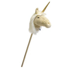 Stick animal white unicorn - Stokpaardjes Wild & Soft - In den Olifant