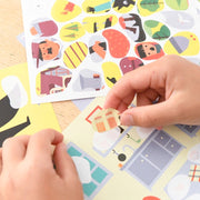 Sticker Story Hansel And Gretel - 3 tot 7 jaar - Stickers en stickersets Poppik - In den Olifant