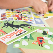 Sticker Story Hansel And Gretel - 3 tot 7 jaar - Stickers en stickersets Poppik - In den Olifant