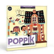 Sticker Story Hansel And Gretel - 3 tot 7 jaar - Stickers en stickersets Poppik - In den Olifant