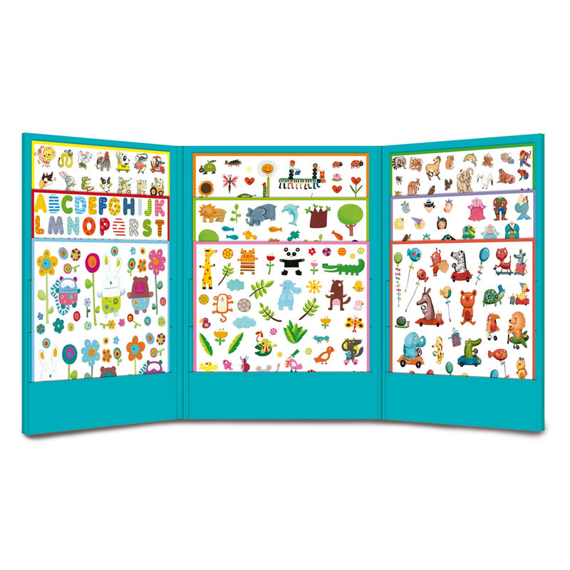 Stickers Voor De Kleintjes - set van 1000+ - Stickers en stickersets Djeco - In den Olifant