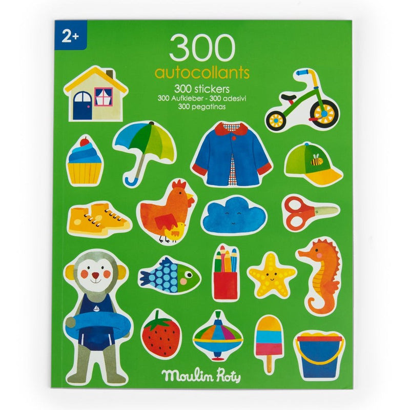 Stickerschrift Les Popipop - 300 stickers - Stickeren Moulin Roty - In den Olifant