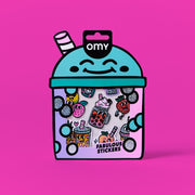 Stickerset Fabulous Big - Bubble Tea - Stickers en stickersets Omy - In den Olifant