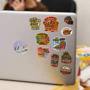 Stickerset Fabulous Big - Burger - Stickers en stickersets Omy - In den Olifant