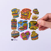 Stickerset Fabulous Big - Burger - Stickers en stickersets Omy - In den Olifant