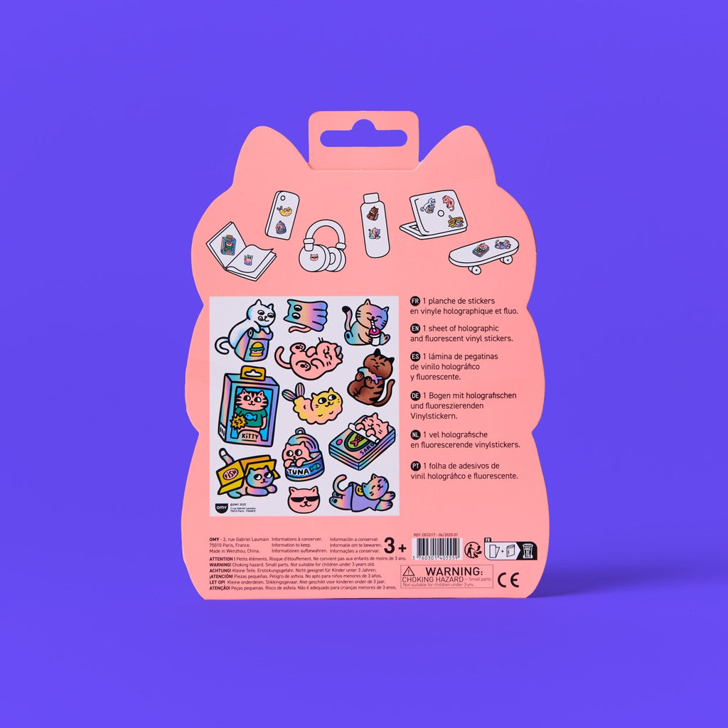 Stickerset Fabulous Big - Kitty - Stickers en stickersets Omy - In den Olifant