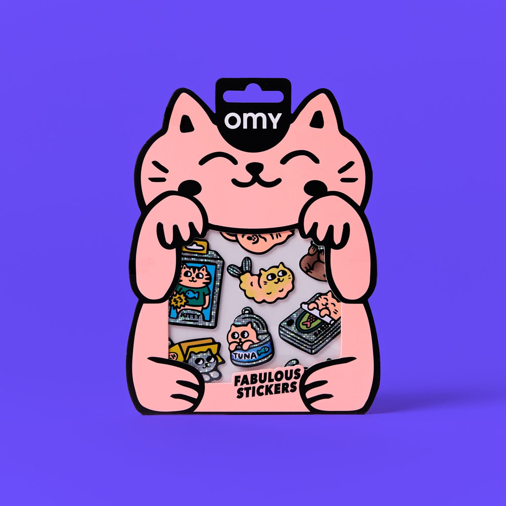 Stickerset Fabulous Big - Kitty - Stickers en stickersets Omy - In den Olifant