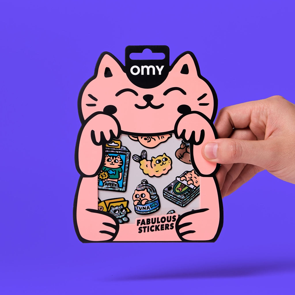 Stickerset Fabulous Big - Kitty - Stickers en stickersets Omy - In den Olifant