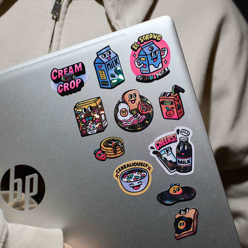 Stickerset Fabulous Big - Milk - Stickers en stickersets Omy - In den Olifant