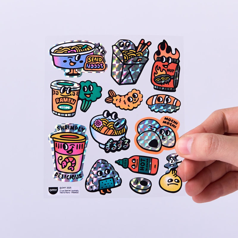 Stickerset Fabulous Big - Noodle - Stickers en stickersets Omy - In den Olifant