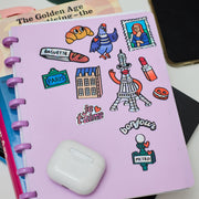 Stickerset Fabulous Big - Paris - Stickers en stickersets Omy - In den Olifant