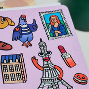 Stickerset Fabulous Big - Paris - Stickers en stickersets Omy - In den Olifant