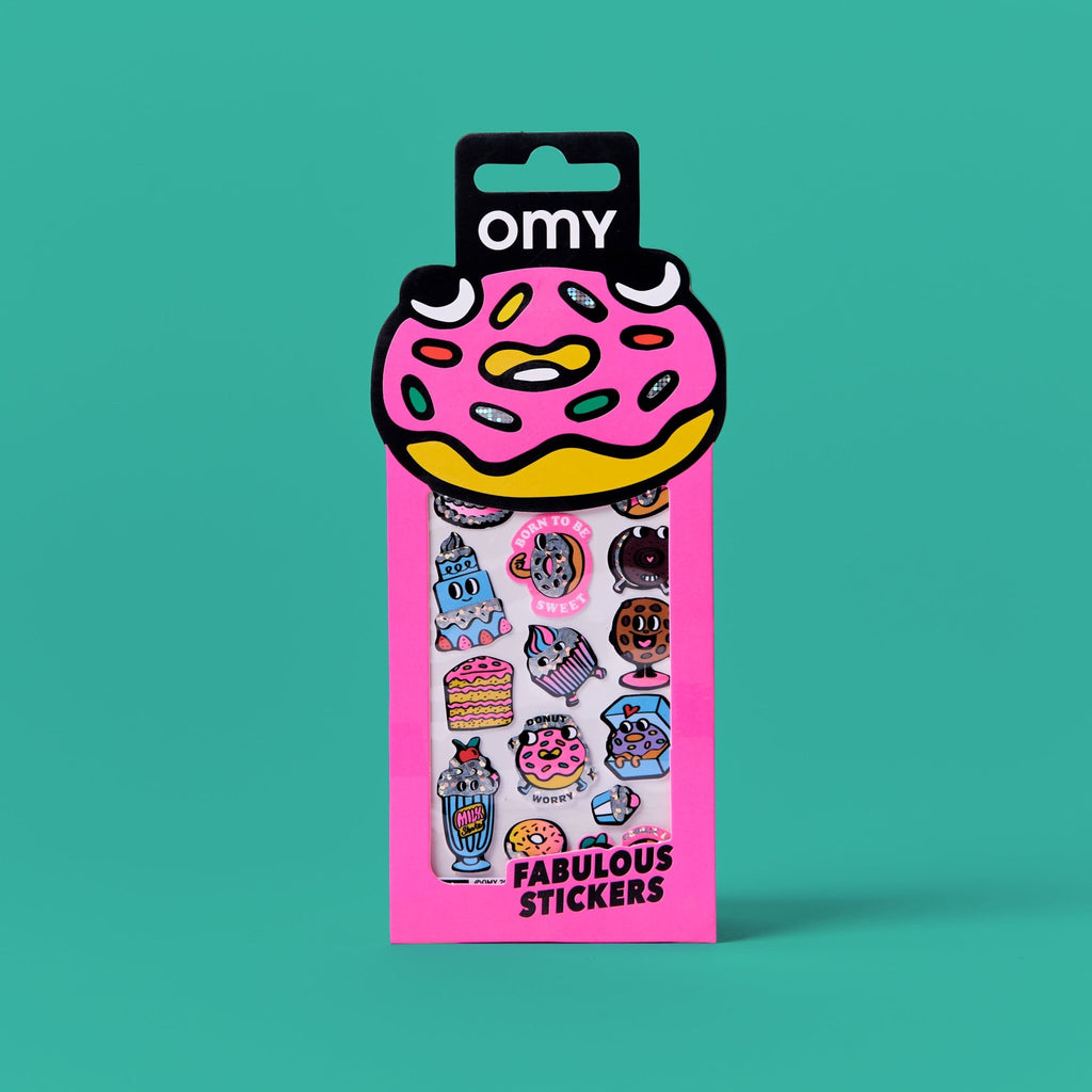 Stickerset Fabulous Iconic - Donuts - Stickers en stickersets Omy - In den Olifant