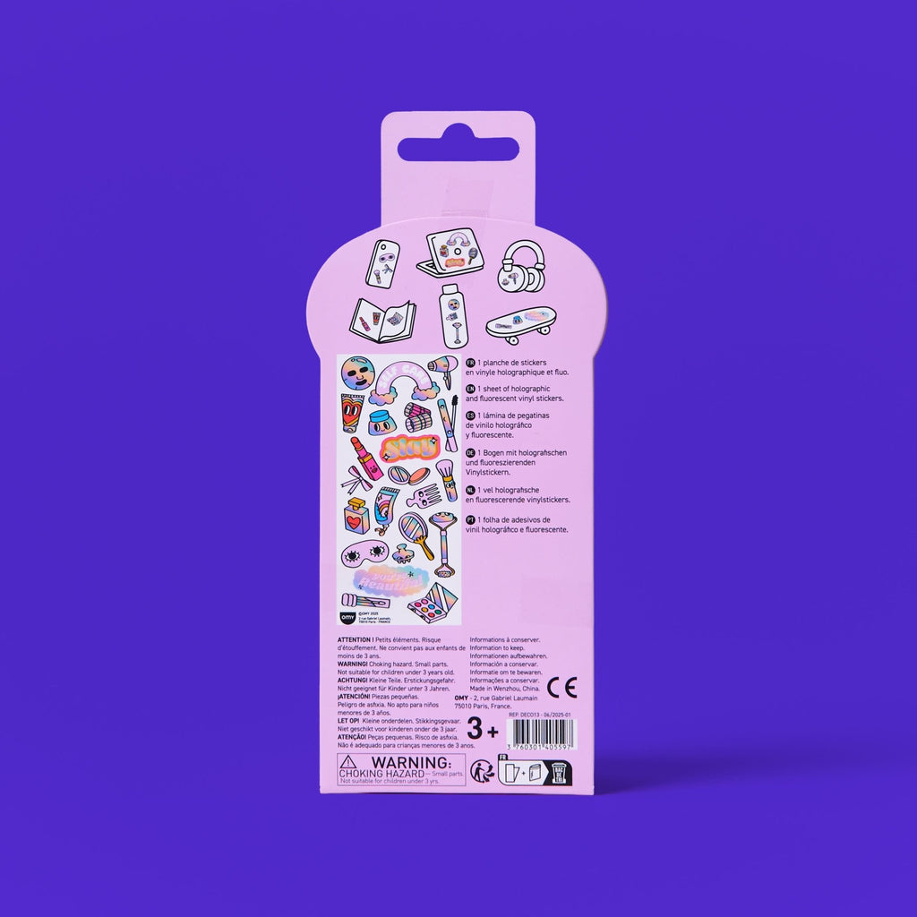 Stickerset Fabulous Iconic - Make Up - Stickers en stickersets Omy - In den Olifant