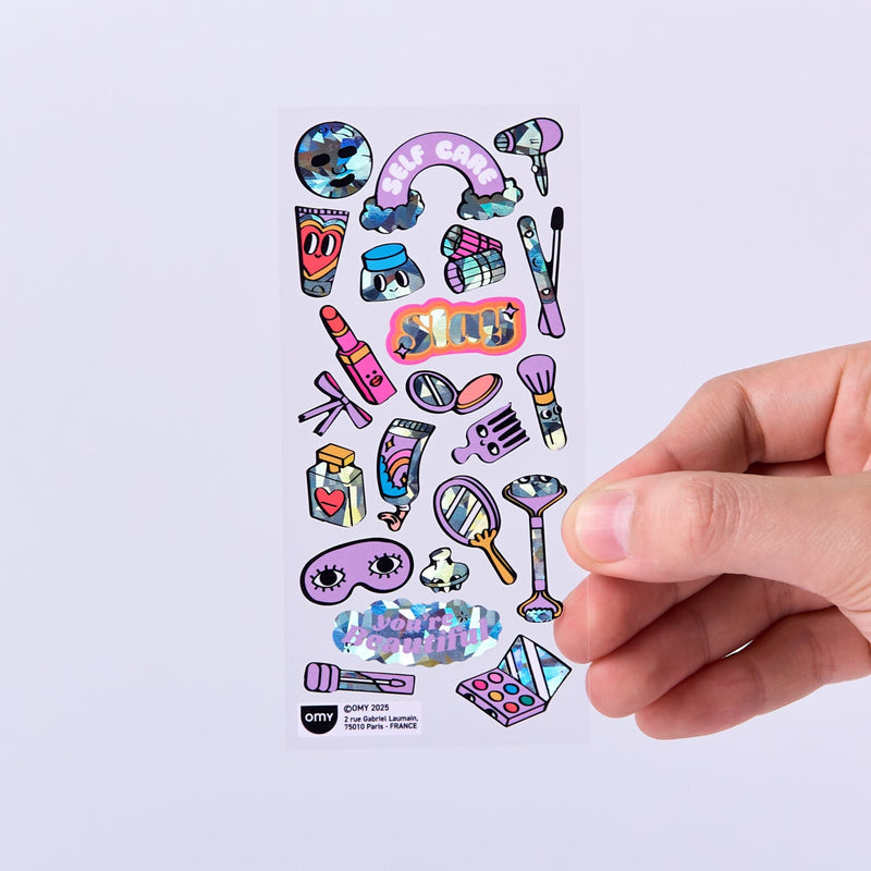 Stickerset Fabulous Iconic - Make Up - Stickers en stickersets Omy - In den Olifant
