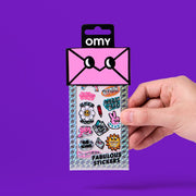 Stickerset Fabulous Iconic - Messages - Stickers en stickersets Omy - In den Olifant