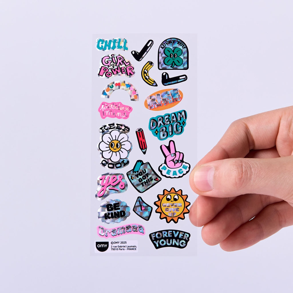 Stickerset Fabulous Iconic - Messages - Stickers en stickersets Omy - In den Olifant