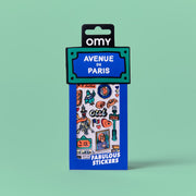 Stickerset Fabulous Iconic - Paris - Stickers en stickersets Omy - In den Olifant
