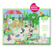Stickerset met herbruikbare stickers - Fanfare - Stickers en stickersets Djeco - In den Olifant