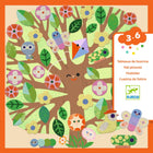 Stickerset met vilten stickers - Door de seizoenen heen - Stickers en stickersets Djeco - In den Olifant