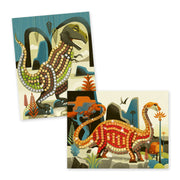 Stickerset Mozaïek - Dinosaurussen - Stickers en stickersets Djeco - In den Olifant