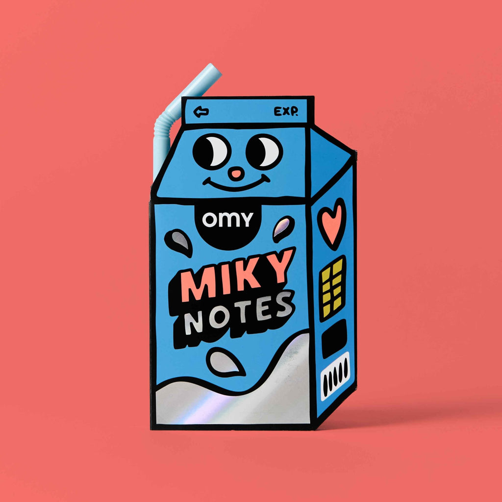 Sticky Notes Miky (8 Notebooks + Pos) - Papierwaren Omy - In den Olifant