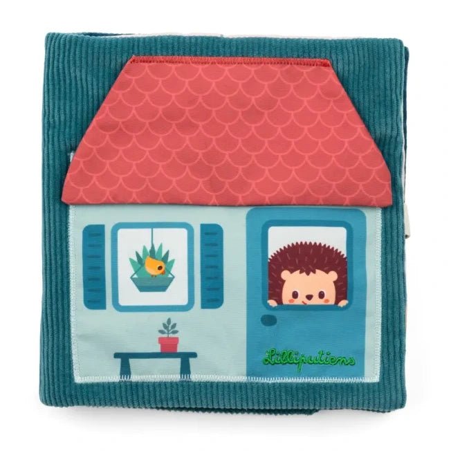 Stoffen boekje - De emoties van Leon - Babyboekjes Lilliputiens - In den Olifant