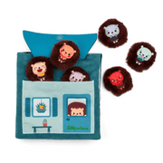 Stoffen boekje - De emoties van Leon - Babyboekjes Lilliputiens - In den Olifant