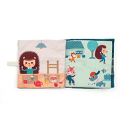 Stoffen boekje - De emoties van Leon - Babyboekjes Lilliputiens - In den Olifant