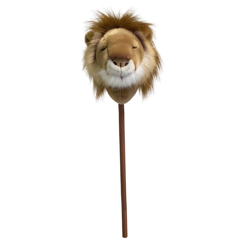 Stokdiertje Stick Animal Lion - Stokpaardjes Wild & Soft - In den Olifant