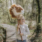 Stokdiertje Stick Animal Lion - Stokpaardjes Wild & Soft - In den Olifant