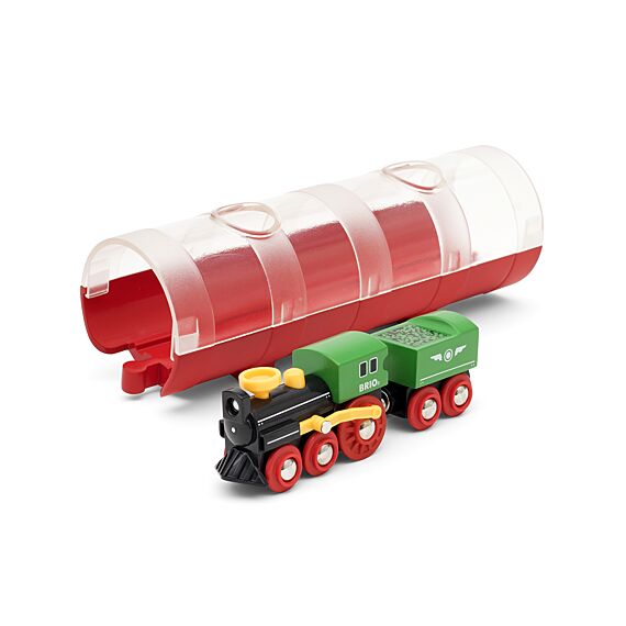 Stoomtrein & Tunnel - Treinsporen en accessoires Brio - In den Olifant