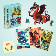 Stragisch kaartspel - Dragon deck - Kaartspellen Djeco - In den Olifant