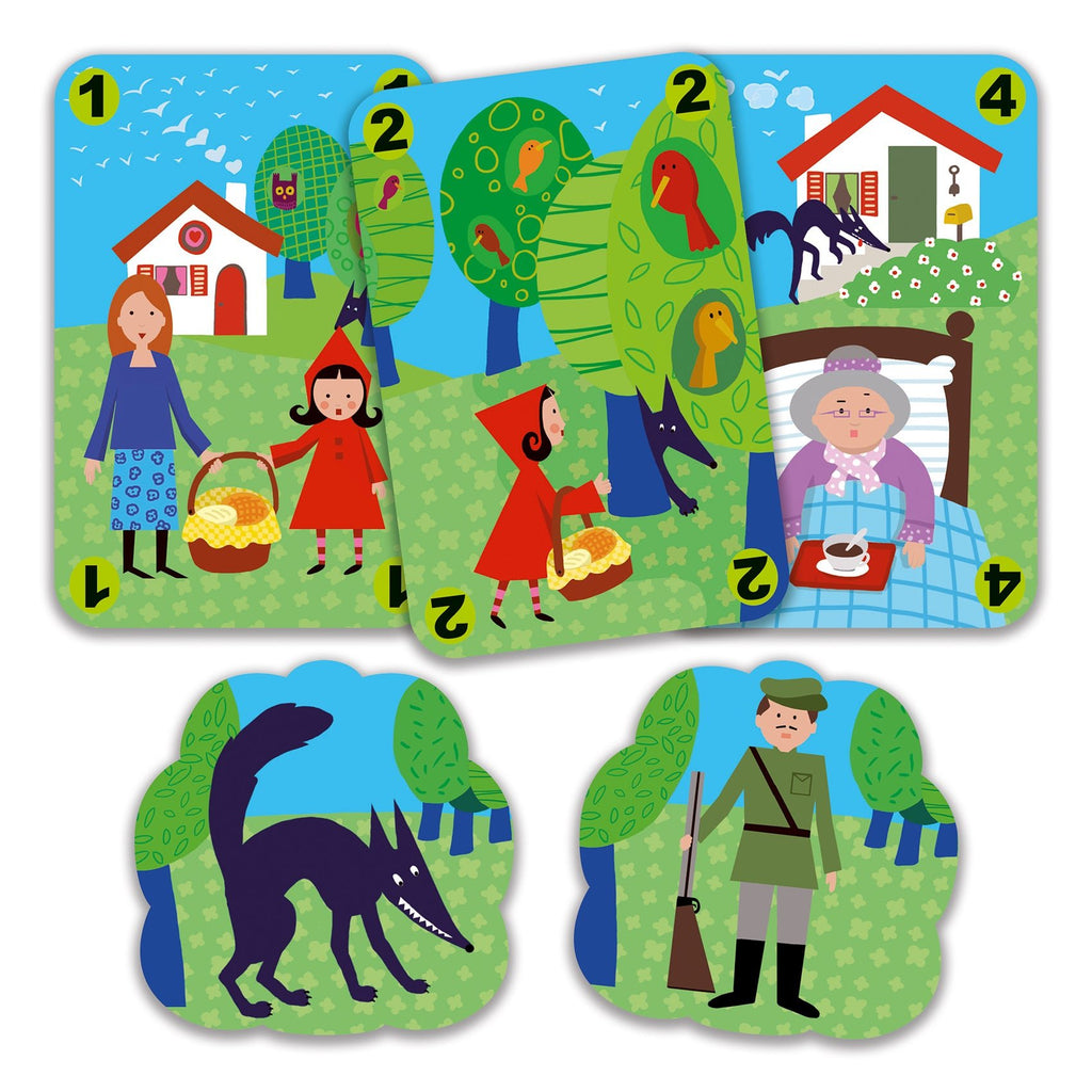 Strategisch kaartspel Méchanlou - Kaartspellen Djeco - In den Olifant