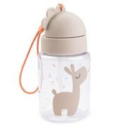 Straw bottle Celebration Sand 280 ml - Drinkflessen Done by Deer - In den Olifant