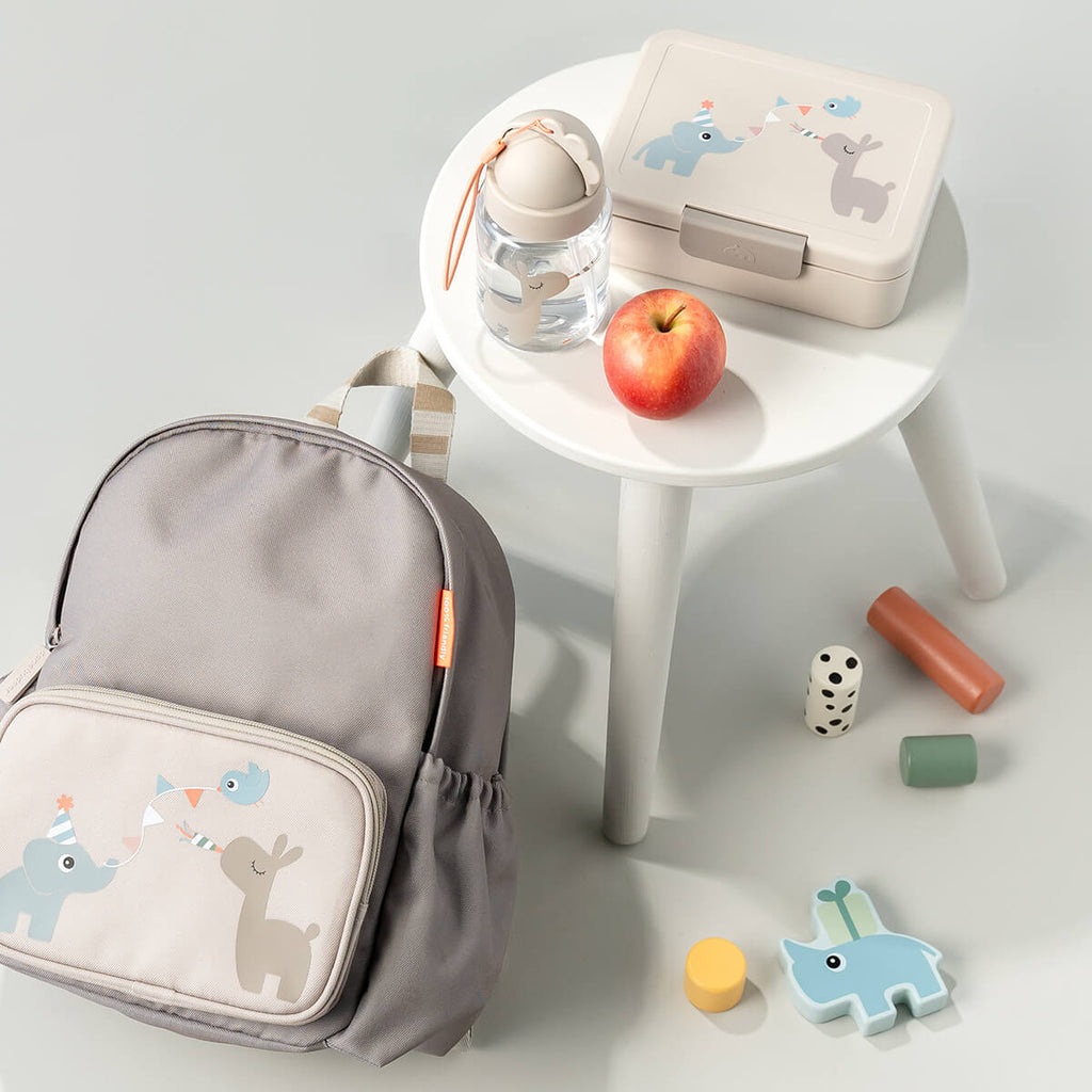 Straw bottle Celebration Sand 280 ml - Drinkflessen Done by Deer - In den Olifant