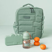 Straw bottle Playground Green 280 ml - Drinkflessen Done by Deer - In den Olifant