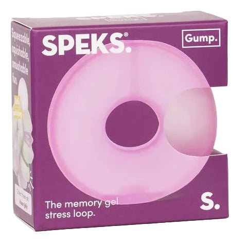 Stressbal Gump Loop Moon Jelly - 7 cm - Sensorisch speelgoed Speks - In den Olifant