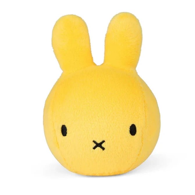 Stressbal Miffy Squish Ball Yellow - 9 cm - Konijnen Bon Ton Toys - In den Olifant