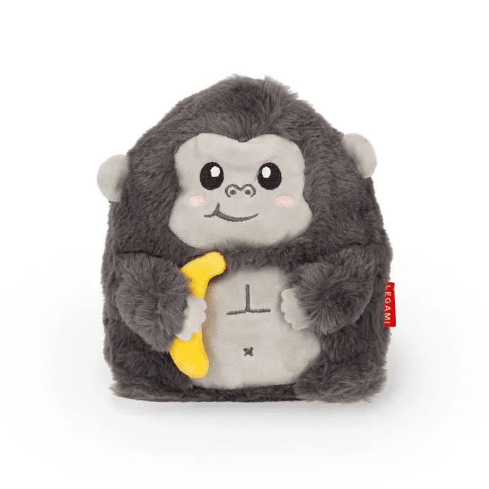 Super Soft! Plush Mini Gorilla - 20 cm - Wilde dieren Legami - In den Olifant