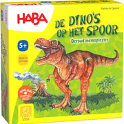 Supermini Spel - De Dino's Op Het Spoor - Reisspellen Haba - In den Olifant