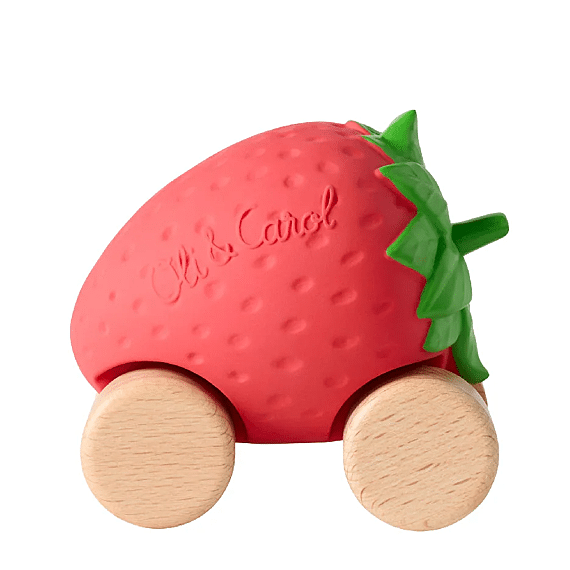 Speelgoedvoertuig | Sweetie The Strawberry Baby Car Toy