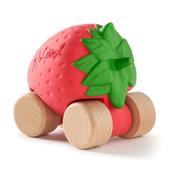 Speelgoedvoertuig | Sweetie The Strawberry Baby Car Toy