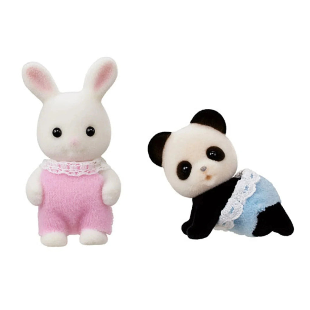 Speelset Baby's Toy Box - Snow Rabbit & Panda Babies