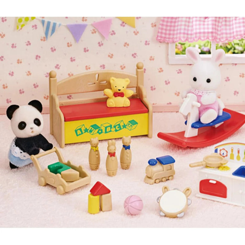 Speelset Baby's Toy Box - Snow Rabbit & Panda Babies