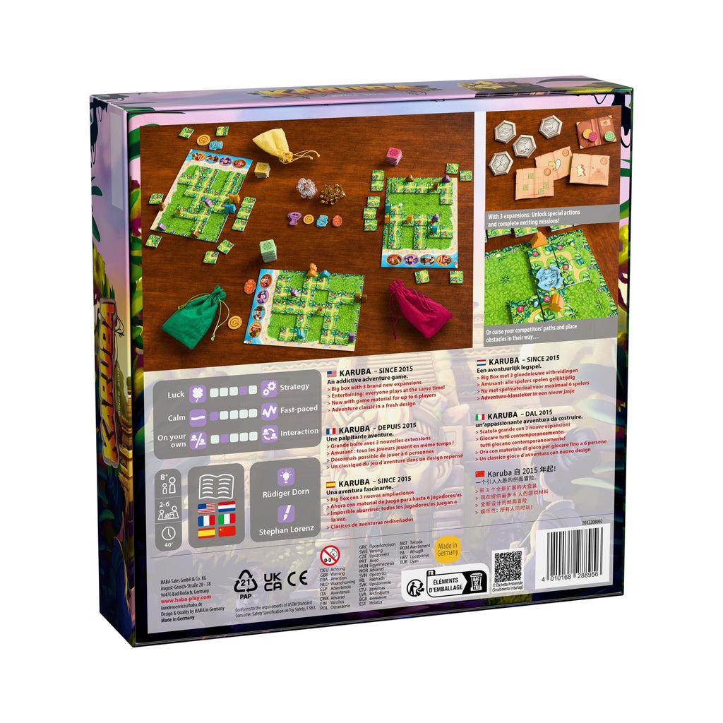 Tactisch gezelschapspel - Karuba 2.0 - Bordspellen Haba - In den Olifant