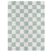 Tapijt Washable Rug Kitchen Tiles Blue Sage - 120 x 160 cm - Tapijten Lorena Canals - In den Olifant