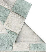 Tapijt Washable Rug Kitchen Tiles Blue Sage - 120 x 160 cm - Tapijten Lorena Canals - In den Olifant