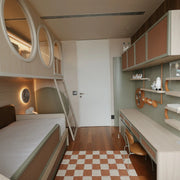 Tapijt Washable Rug Kitchen Tiles Toffee - 120 x 160 cm - Tapijten Lorena Canals - In den Olifant